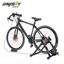 Bike Trainer Stand Indoor Stand With Noise Reduction Magnetic Stationary Stand Fits 26-28inch, 700C Wheel