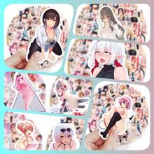102 Pieces -  Style WAIFU Sticker Pack - Anime Decorative Stickers - Suitable For Surface Decoration Of Personal Items, Water Cups, Desktops, Laptops, Etc. -Kobo Exclusive - 均碼 - 查看 4