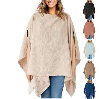 时尚多功能哺乳罩，透明透气哺乳罩，适用于哺乳、汽车座椅罩、婴儿毯和护理