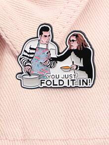 1 chiếc ghim cài áo tráng men hài hước, hình cây, có thể ghim lên ba lô, quần áo, phụ kiện, phụ kiện thời trang, quà tặng cho bạn bè. - Nhiều màu - Xem 2