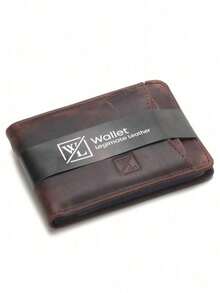 Carteira Masculina Grande Couro Elegante Porta Cartões Porta Documentos - Chocolate - Visão 4
