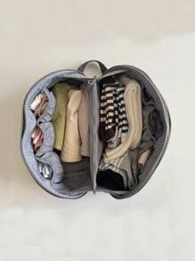 1pc Multifunctional 3-In-1 Bra, Panty, Socks Travel Organizer Bag For School School Accessories School Stuffdorm Room Essentials Clothes Organizer Closet Organization And Storage Bedroom