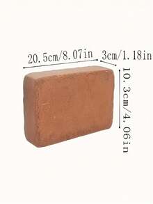 1/3pcs Planting Coconut Brick Square Fiber Coconut Shell Shell Suitable For Horticulture And Planting Coconut Shell Fiber Soil Seedling Soil Succulent Soil - Brown - View 3