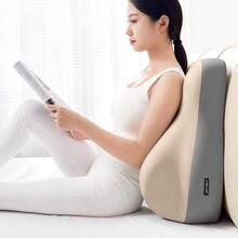 High-End Memory Foam Multifunctional Pillow,Lumbar Support ,For Outdoor Camping, Office Cushions,Home Bedding Essentials - 淺灰色 - 查看 4