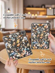 精美浪漫清新的秋叶 Kobo 保护壳，适用于 Kobo Clara Color/BW 2024、Kobo Clara 2E、Kobo Libra Color 2024、Kobo Libra 2，TPU 材质，浪漫礼物 - 彩色 - 查看 2