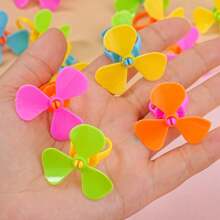 Bague moulinet pour enfants, bagues en plastique de dessin animé mignon de princesse, jouet de bijoux pour filles