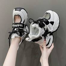 Women Chunky Shoes - 白金升級版 - 查看 1