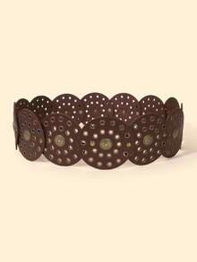 Children's New Fashion Bohemian Retro Wide Waist Belt, Western Cowboy Style