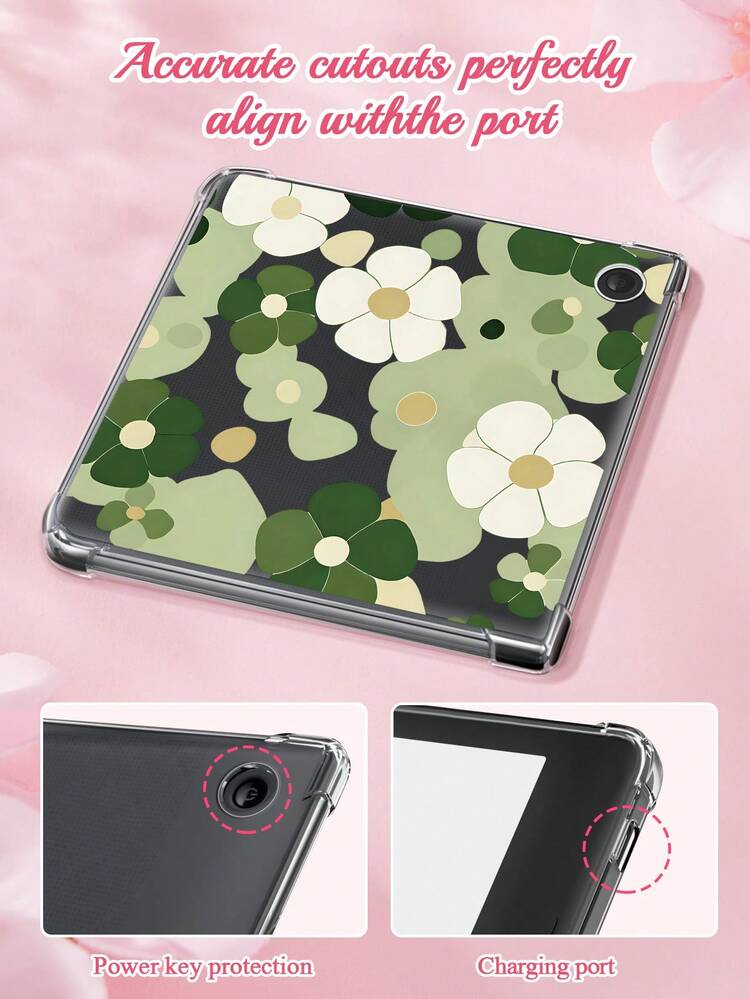 Coque Ultra Transparente TPU Souple Pour Kobo Clara Colour 2024 6" - Avec Veille/Réveil Auto - Protection Complète