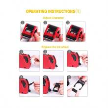 Etiquetadoras de Precios manual, rotuladoras de precios para negocios para etiquetas adhesivas - A - Ver 5