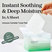 mixsoon Centella Asiatica Toner Pad 180ML - Centella Toner Pads - ​Compress Hydrants - View 2