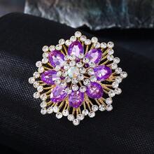 1 cái - Trâm cài áo hoa phong cách Bohemian cổ điển nhiều màu sắc cao cấp, thích hợp cho quần áo nữ, ba lô, mũ, tiệc tùng, đám cưới, quà tặng ngày lễ, phụ kiện tự làm trường học Halloween00 Trang sức Phụ kiện trang phục Túi xách Phụ kiện văn phòng Giáng sinh - XD824090 - Xem 8