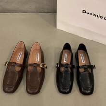 Women Flats - Black - View 7