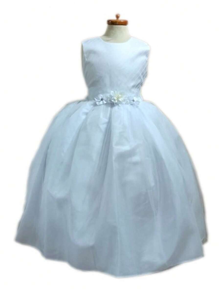 VESTIDO DE PRIMERA COMUNIÓN Y CONFIRMACIÓN - Blanco - Ver 1