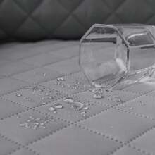2/3/4 Seater L-Shaped Sofa Cover (1 Piece), Waterproof And Scratch Resistant, Suitable For Home And Office Use, Ideal For Families With Pets, Easy To Clean. - 淺灰色 - 查看 6