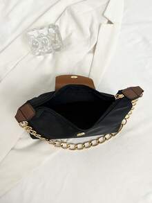 Bolsa de Ombro de Capacidade Grande, Moda, Casual, Trabalho e Escola