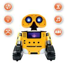 My Multifunction Robot With Voice Changer, Gesture Control, Lights And Songs - Yellow - View 2