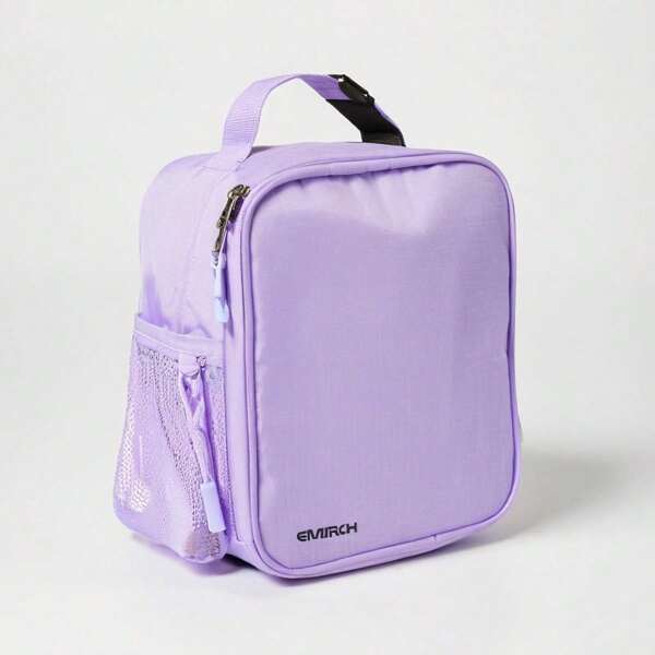Flip-Down Square Lunch Bag
