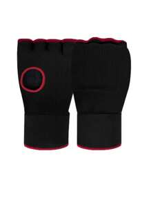 Bandages de boxe avec doublure en éponge, longues sangles pour poignet pour hommes, femmes et jeunes. Protection rembourrée élastique pour le sport, l'entraînement, le Muay Thaï, le MMA, le kick-boxing, les arts martiaux et les entraînements de frappe