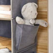 1 szt. Wisząca półka do przechowywania garderoby, 3-6 warstwowy organizer na ubrania z kieszeniami bocznymi i haczykami, oszczędzający miejsce składany stojak do przechowywania ubrań do użytku domowego i podróżnego, dekoracje, dekoracje festiwalowe, dekoracje pokoju, dekoracje domowe, dekoracje sypialni, organizer, przechowywanie w domu, biała koszulka damska, czarne spodnie damskie, damskie ubrania zimowe, sukienka