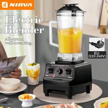 Nirva Nirva 700W 2.5L Digital Automatic Blender - Professional Commercial Blender, Juicer, And Food Processor, Suitable For Making Milkshakes, Fruit, And Dry Grinding, Easy To Clean, Suitable For Use In All Seasons.