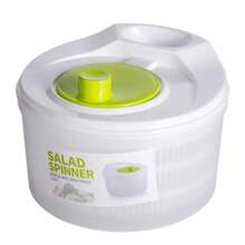 Salad Spinner Vegetable Lettuce Greens Dryer Washer Crisper Vegetable Centrifuge Salad Drying Greens Kitchen Accessories - 1 - Xem 1