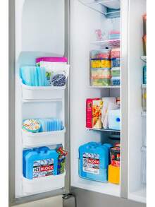 Cool Coolers by , bloque de hielo para congelador XL, paquete de hielo grande y potente, perfecto para enfriador aislado, bolsa de playa, enfriador de mochila y más, 1 paquete, azul - 1 - Ver 7