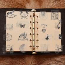 116 piezas Pegatinas de Clipart Vintage Graffiti, Pegatinas Impermeables de PET para Botellas de Agua, Portátiles, Scrapbooks, Patinetas Paquete de Pegatinas