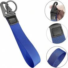 Universal Wrist Key Lanyard| Hands-Free Anti-Loss Strap, Adjustable & Unisex For Sports, Work & Outdoors - Blue - View 2