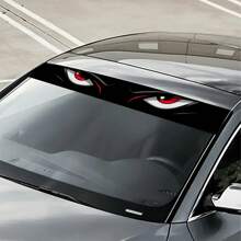 1-Piece Eye-Catching Car Windshield Eye Stickers, Waterproof, Scratch Resistant, Suitable For All Car Models - Audi, Mitsubishi, BMW, Opel, Citroen. Car SUV,MPV, Auto Parts - one-size - View 6