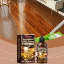 Compre 1 pieza de 100ml de Limpiador de piso - Eliminación de manchas, desengrasado para limpiar pisos de baldosas y madera, pulido y abrillantado (se enviará la versión nueva o la versión antigua al azar) Aceite para pulir muebles de madera