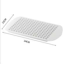 1 Small Square 160 Grid Silicone Ice Cube Tray, With Good Cold Resistance And Durability, Ice Mold, Pudding Mold, Suitable For Home, Bar, And Other Places, Easy To Use,. - Multicolor - View 12