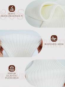 1 par de cubiertas para las piernas hasta la rodilla para mujeres - Tela de punto de poliéster, lavable a mano, unicolor, calentadores de piernas cómodos y cálidos, adecuados para días fríos, acogedores