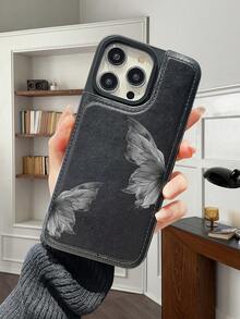 High End Fashion Butterfly Wing Pattern, Handmade Customization, Latest Designer Faux Leather Wallet Case+Shock - Absorbing Frame With Three Card Slots+Cash Slot, Certified Anti Drop Business Simplicity, Fashionable And Practical, Shockproof, Scratch Resistant, Compatible With IPhone 16/16Plus/16Pro/16ProMax/15, 14, 13, 12, 11 Series, Etc.