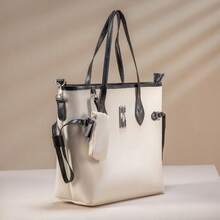 Gaby Show Women's Fashion Glomourous Bag Premium Line Chic Satin Lining + Coin Purse