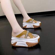 Women Sport Sandals - 黃色半拖[升級版] - 查看 6