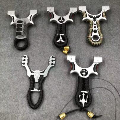 1.高品质狩猎弹弓鱼户外瞄准射击游戏生存弹弓