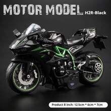 1:18比例收藏版合金摩托车模型 - 川崎杜卡迪运动自行车仿真模型,礼物 - 生日礼物 - 毕业礼物 - 彩色 - 查看 14