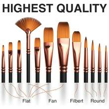 [Pennelli per artisti professionisti] Set di pennelli per artisti professionisti | Manico in legno, pittura ad olio, acrilica, ad acquarello, da dettaglio a pennelli larghi per tela, set di forniture artistiche, forniture scolastiche, back to school