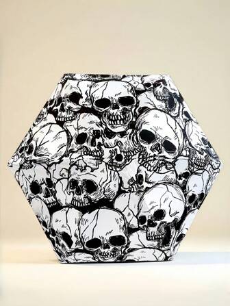 Skull Mini Folding Umbrella Creative Novel Travel Ultra Light Portable Uv Protection Pocket Umbrella Outdoor Necessities For Men And Women (This Product Is Not A Universal Model. Please Confirm Whether The Product Size Is Suitable Before Purchasing)