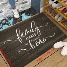 1pc, Trang trí nhà cửa, Nhà bếp là trái tim của ngôi nhà, Họa tiết trừu tượng, Thảm bếp chống trượt bằng đất sét diatomite, Thảm, Thảm trải sàn, Hình chữ nhật in 3D, Thích hợp cho phòng khách, phòng ngủ, hành lang, phòng tắm, phòng giặt - Thảm polyester, Thích hợp cho trang trí nhà cửa trong nhà và ngoài trời - Nhiều màu - Xem 12