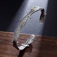 1 pièce Bracelet en alliage de zinc aile d'ange