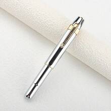 Luxury Color Metal Fountain Pen Creative Natural Oil Painting Series 0.5MM NIb F Size Writing Pen Back To School