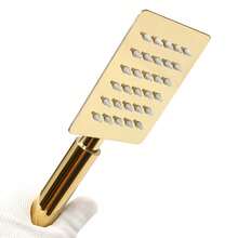 YUNRUX Gold Shower Faucet Set Stainless Steel Shower System Mixer Tap Rain Shower Head Shower