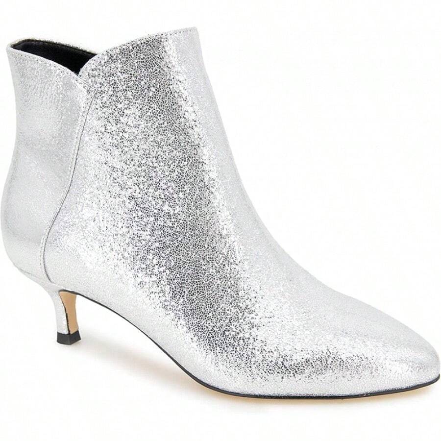 Women's Ankle Boot - Lấp lánh bạc - Xem 1