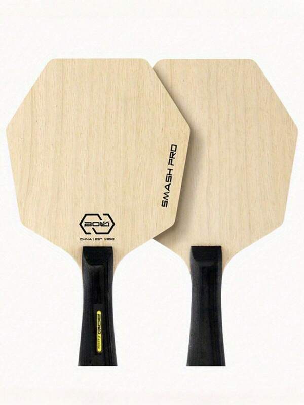1pc Hexagonal Table Tennis Racket Blade Special-Shaped Five-Layer Pure Wood Blade