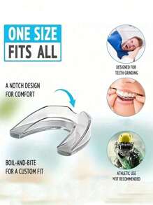 4pcs Teeth Grinding Protection Set, Minimalist And Practical Multipurpose