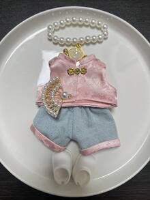 [Only Clothing] Second Generation 17cm Clothing Set, Used For The First And Second Generation , Sitting Party Outfit, Doll Clothes. - Multicolor - View 1