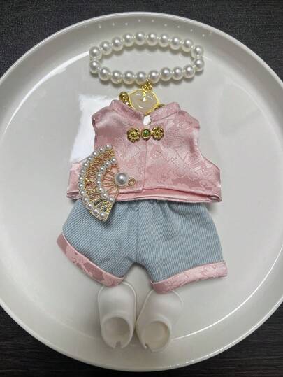 [Only Clothing] Second Generation 17cm Clothing Set, Used For The First And Second Generation , Sitting Party Outfit, Doll Clothes.