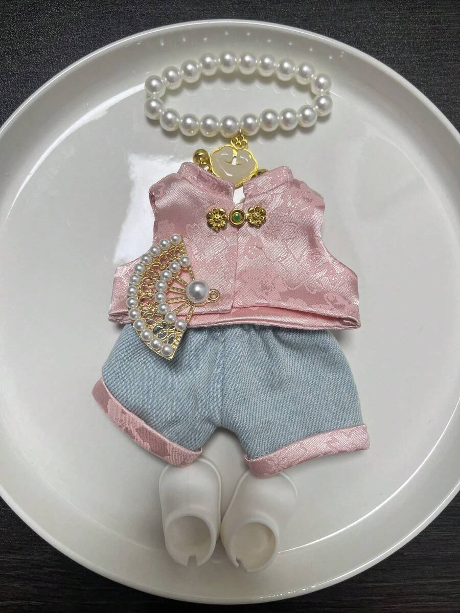 [Only Clothing] Second Generation 17cm Clothing Set, Used For The First And Second Generation , Sitting Party Outfit, Doll Clothes. - Multicolor - View 1